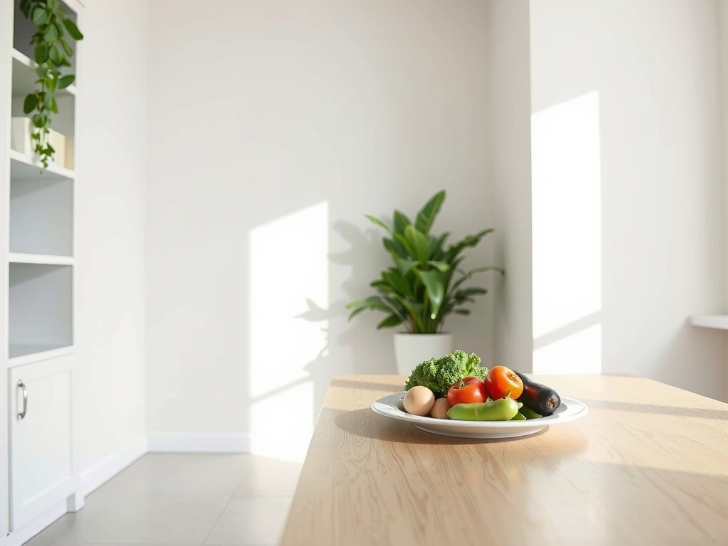 Environnement clinique et aliments frais pour une nutrition scientifique